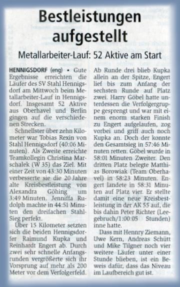 Metallarbeiterlauf 2005